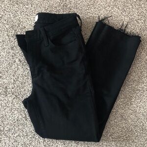 Universal Thread Cropped Black Jeans